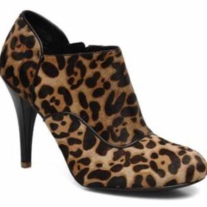 Rockport Presia Zip Shootie Leopard Pony Booties Size 7